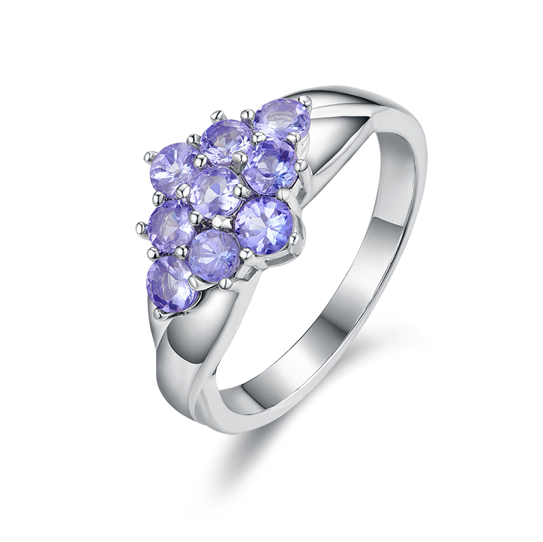 Lourdai Blue Tanzanite Ring