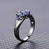 Lourdai Blue Tanzanite Ring