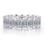 Emerald Cut Eternity Band