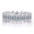 Emerald Cut Eternity Band