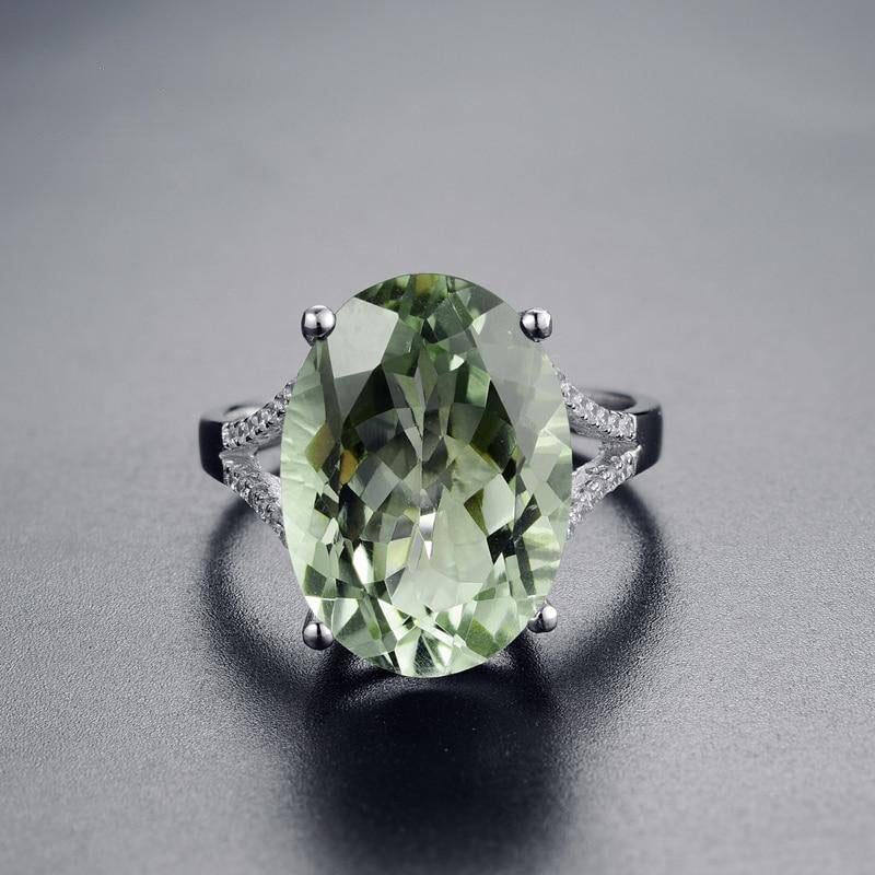 Lourdai green amethyst