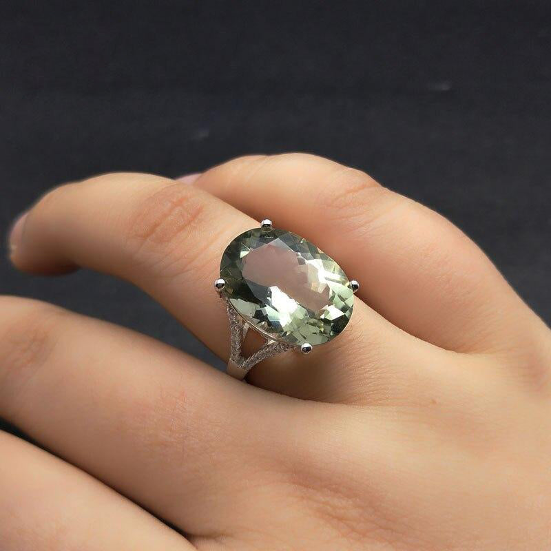 Lourdai green amethyst