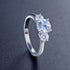 Lourdai Ten Hearts CZ Ring