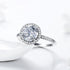 Lourdai Round Clear CZ Fashion Ring